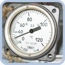 Термометр манометрический ТКП-60/3М   Вид 1