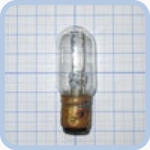 Лампа накаливания ОП 6-15-1 B15d  Вид 1