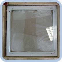 Окно рентгенозащитное со стеклом ТФ-5 400х400х10 мм