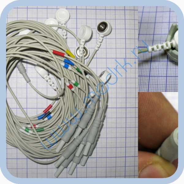 Набор электродных кабелей унифицированный НКУ-02 А_1356 (для НРЭГ и КРЕО)  Вид 1