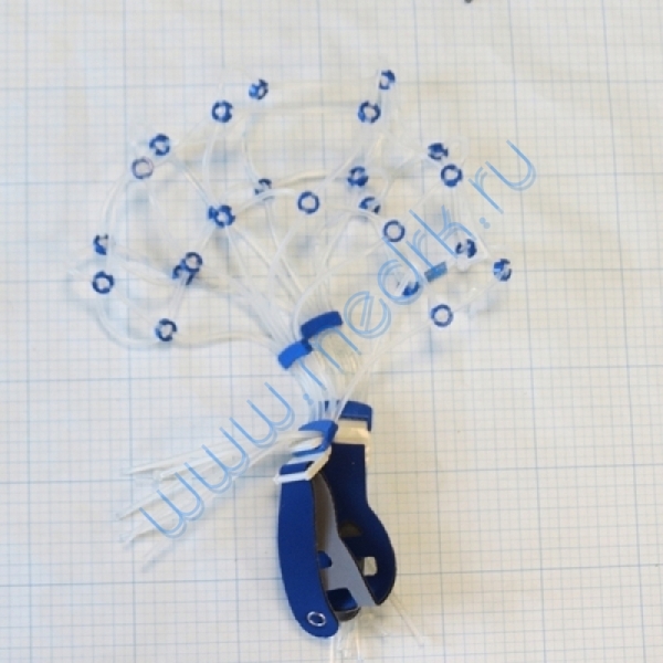 Комплект ЭЭГ электродов, 25 чашечковых, 4 ушных с проводами для аппарата Энцефалан-131-03   Вид 4