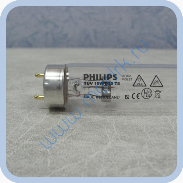 Лампа бактерицидная Philips TUV 15W G13  Вид 8