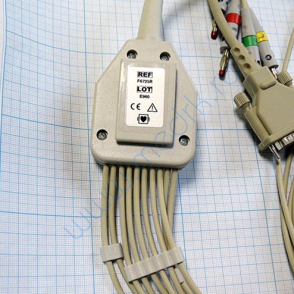 ЭКГ кабель пациента (отведения) FIAB F6725R  Вид 7