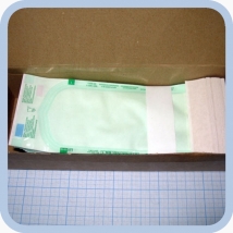 Крафт-пакет самоклеящийся с индикатором для стерилизации  Вид 1