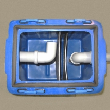 Жироуловители для канализации или под мойку (жироуловитель Тритон)  Вид 2
