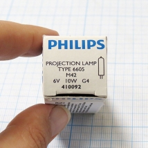 Лампа Philips 6605 галогенная 6V 10W M42 G4  Вид 3