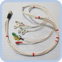 Кабель для подключения одноразовых электродов для КТ-04-8, КТ-04АД-3(М) (12 pin)