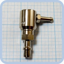 Соединение быстросъемное консоль КПМ-АМС-НГС-1 (клапан газовый на углекислый газ со штекером стандарта DIN)  Вид 4