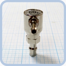 Соединение быстросъемное консоль КПМ-АМС-НГС-1 (клапан газовый на углекислый газ со штекером стандарта DIN)  Вид 7