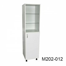 Шкаф медицинский М202 одностворчатый с дверцей  Вид 2