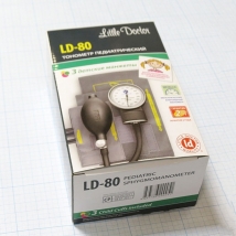 Тонометр LD-80 механический педиатрический с 3-мя детскими манжетами  Вид 1