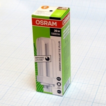 Лампа Osram Dulux T/E 26W/21-840 PLUS GX24q-3  Вид 2