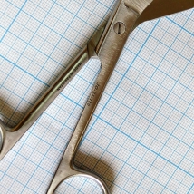 Ножницы (по Листеру) для разрезания повязок с пуговкой, 14,5 см 27-104 Lister (Sammar)  Вид 2