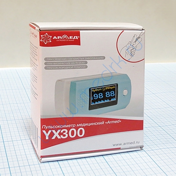 Пульсоксиметр медицинский YX-300 Armed  Вид 2