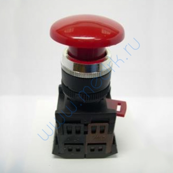Кнопка с фиксацией красная грибок BACO L22EC01 