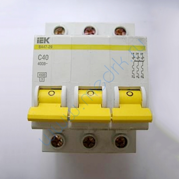 Выключатель IEK ВА 47-29, С40, 400В характеристика С 