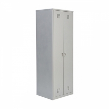 Шкаф двустворчатый металлический для одежды (МСК-2921.600) 	