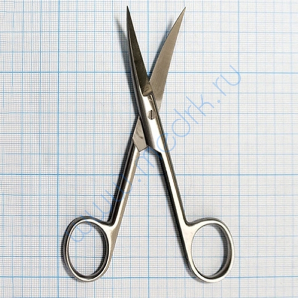 Ножницы остроконечные вертикально-изогнутые 140 мм 13-152 Surgical  Вид 1