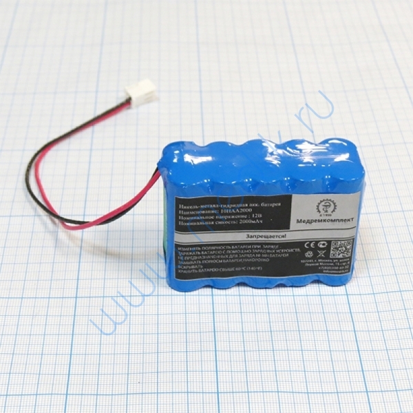 Батарея аккумуляторная 10H-AA2000 для электрокардиографа OSEN ECG-8110 (МРК)  Вид 2