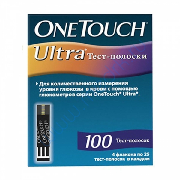 Тест-полоски OneTouch Ultra №100  