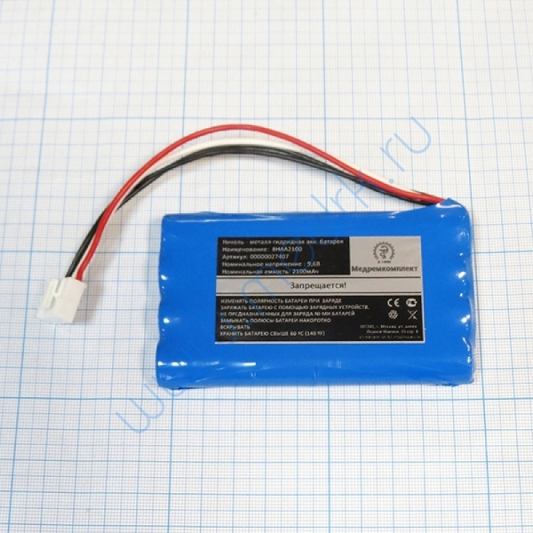 Батарея аккумуляторная 8H-AA2500 для электрокардиографа Fukuda FX-3010 (МРК)  Вид 1