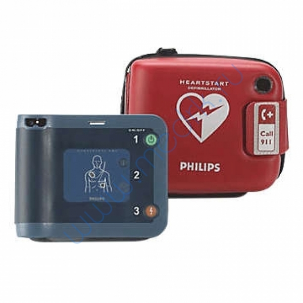 Дефибриллятор автоматический HeartStart FRx PHILIPS с принадлежностями (с детским ключом)  Вид 1