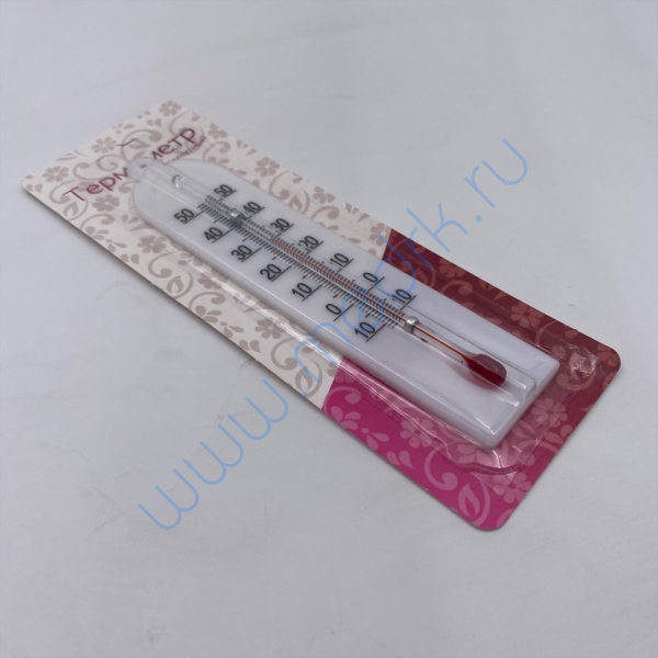 Термометр бытовой ТБ-189 (-10+50С) пластик, комнатный  Вид 3