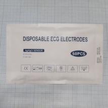 Электрод одноразовый, гель, для ЭКГ (50мм, упаковка 50 шт)  Вид 1