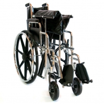 Кресло-коляска инвалидная механическая 711ae-51 (56,61)  (кож.зам)  Вид 2