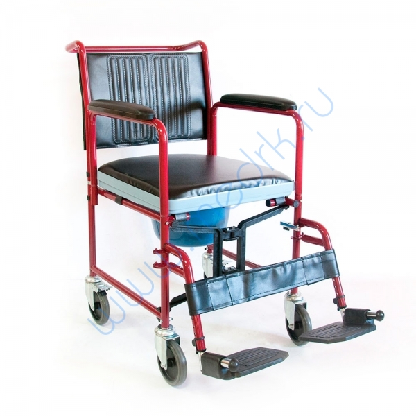 Кресло-коляска инвалидная (с санитарным устройством) FS692-45  Вид 1