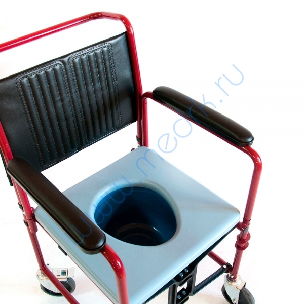 Кресло-коляска инвалидная (с санитарным устройством) FS692-45  Вид 2