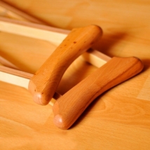 Костыли подмышечные с деревянными ручками 01-к  Вид 1