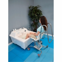 Подъемник для опускания пациента в ванну (для камерных ванн)  Вид 2