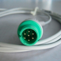 Удлинительный кабель адаптер SpO2 для пульсоксиметрического датчика монитора пациента Bionet BM5, c 7Pin на DB9  Вид 1