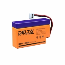 Аккумуляторная батарея  (12В; 0,8Ач) Delta  DTM 12008