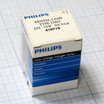 Лампа Philips 13865 12V 75W G5.3-4.8   Вид 1